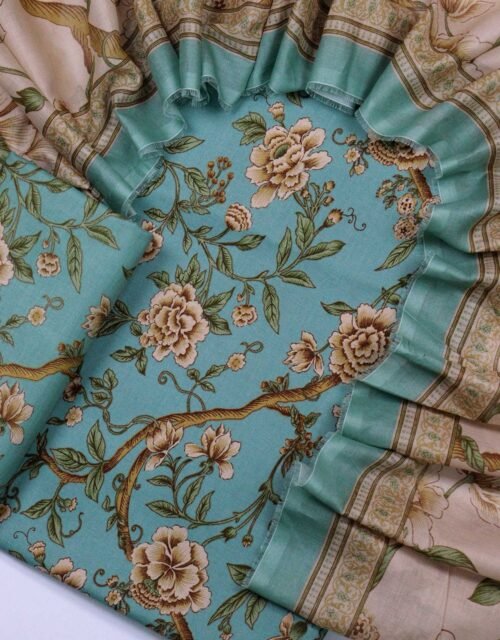 Bin Saeed Unstitched Digital Printed Summer Lawn Collection 2025 - D29