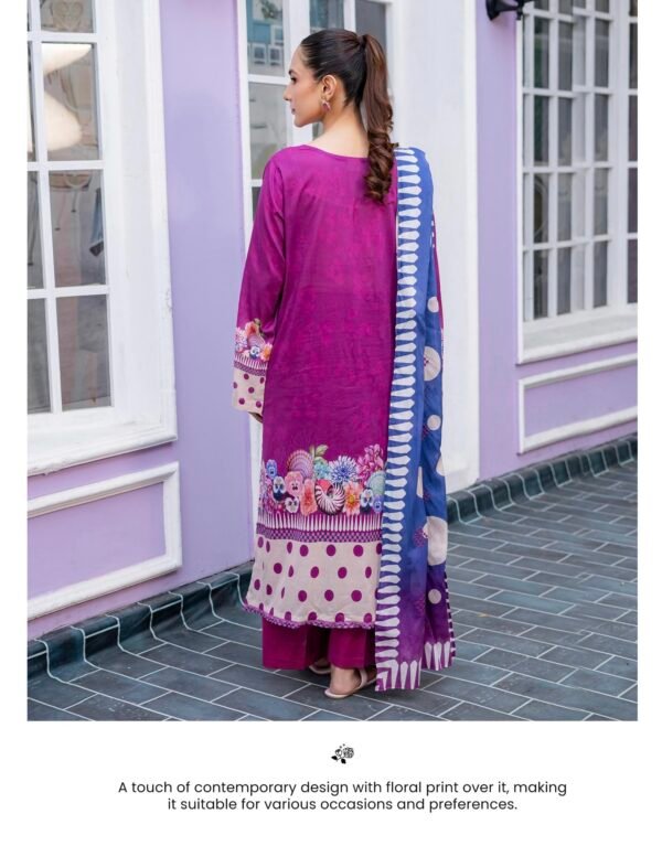 ALPINE AURA by Gull Jee - Embroidered 3 Piece Unstitched EDIT'25 - A11 - Image 2