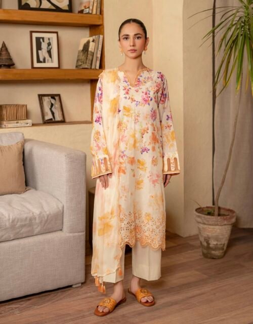 MISHAAL By Gull Jee - UNSTITCHED EMBROIDERED LAWN COLLECTION'25
VOLUME | 01 - A03
