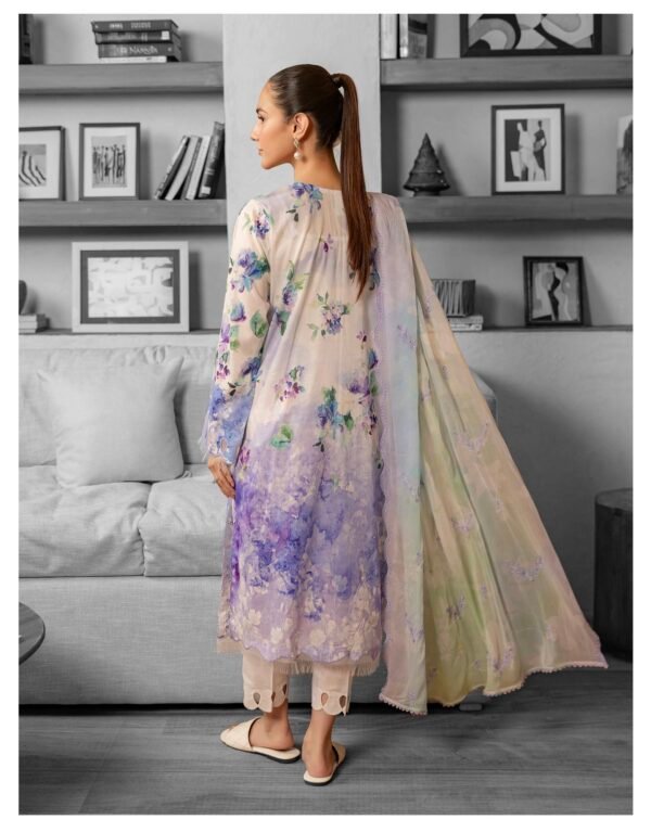 MISHAAL By Gull Jee - UNSTITCHED EMBROIDERED LAWN
COLLECTION'25 VOLUME | 01 - A05 - Image 2