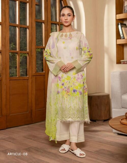 MISHAAL By Gull Jee - UNSTITCHED EMBROIDERED LAWN
COLLECTION'25 VOLUME | 01 - A08
