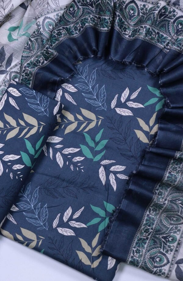 Bin Saeed Unstitched Digital Printed Summer Lawn Collection 2025 - D43