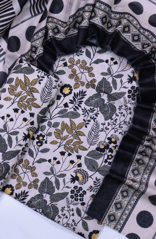 Bin Saeed Unstitched Digital Printed Summer Lawn Collection 2025 - D51