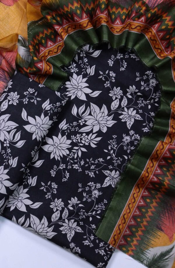 Bin Saeed Unstitched Digital Printed Summer Lawn Collection 2025 - D52