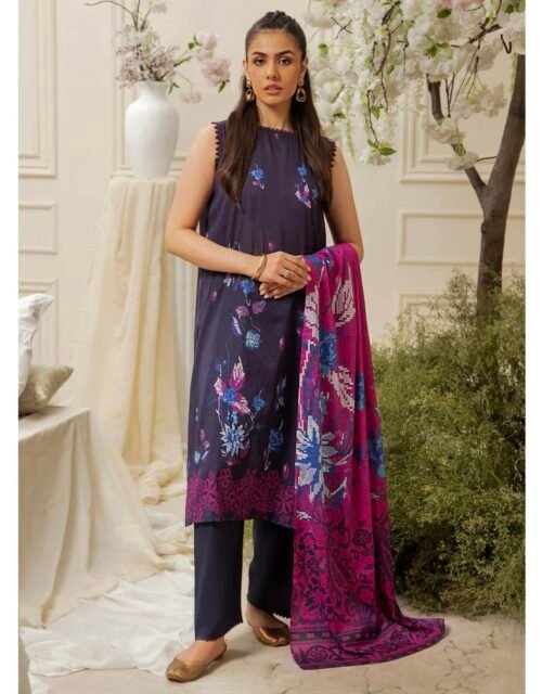 VINTaGE FLaIR By Gull Jee - Unstitched 3 Piece Lawn Collection VOL-01 / EDIT 25 - D09