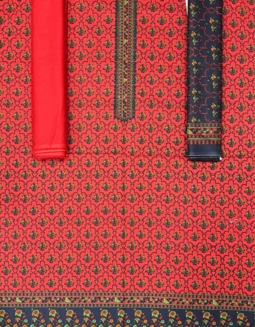 Bin Saeed Unstitched Digital Printed Summer Lawn Collection 2025 - D65