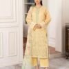 Premium MORJA By Gull Jee - Unstitched 3 Piece Embroidered Chickankari Lawn VOLUME-08 | EDIT'25 - A2