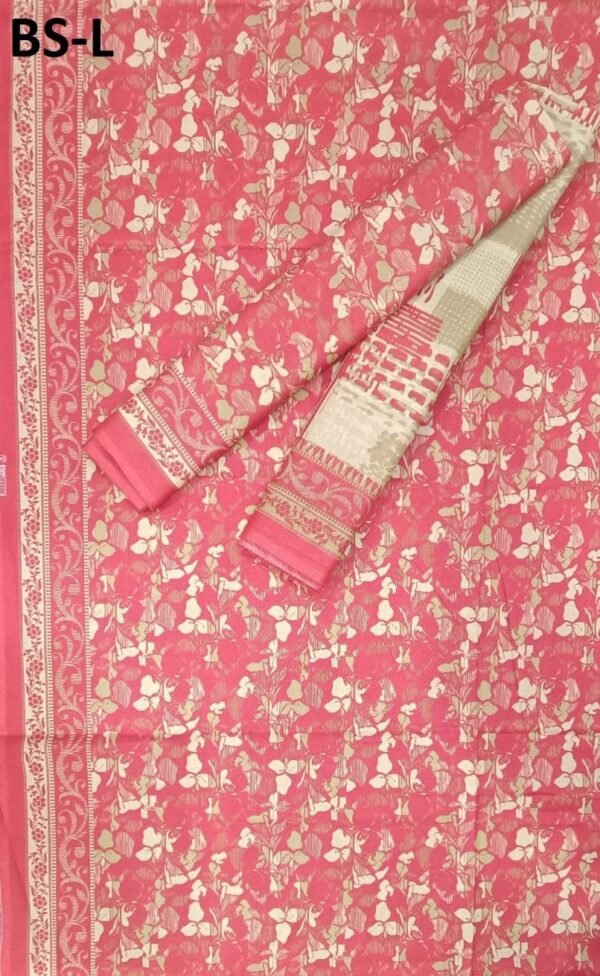 Bin Saeed Unstitched Digital Printed Summer Lawn Collection 2025 - D70