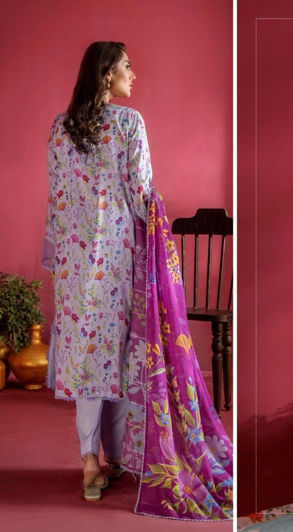 EVELYN by Gull Jee - Unstitched 3 Piece Embroidered collection' 25 VOLUME-01 - A01 - Image 2