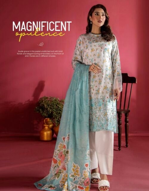 EVELYN by Gull Jee - Unstitched 3 Piece Embroidered collection' 25 VOLUME-01 - A02