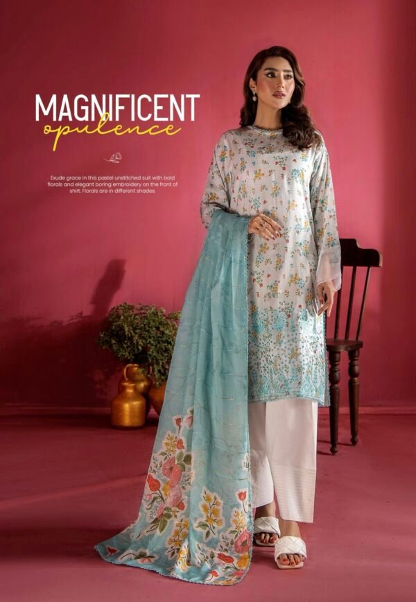 EVELYN by Gull Jee - Unstitched 3 Piece Embroidered collection' 25 VOLUME-01 - A02