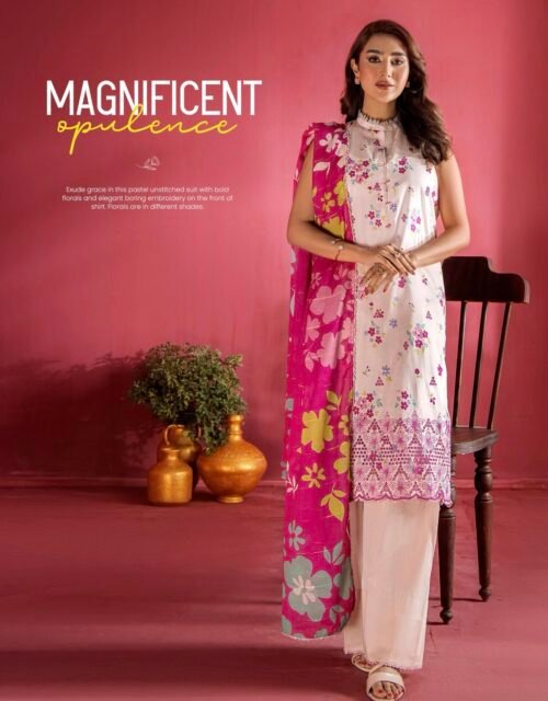 EVELYN by Gull Jee - Unstitched 3 Piece Embroidered collection' 25 VOLUME-01 - A05