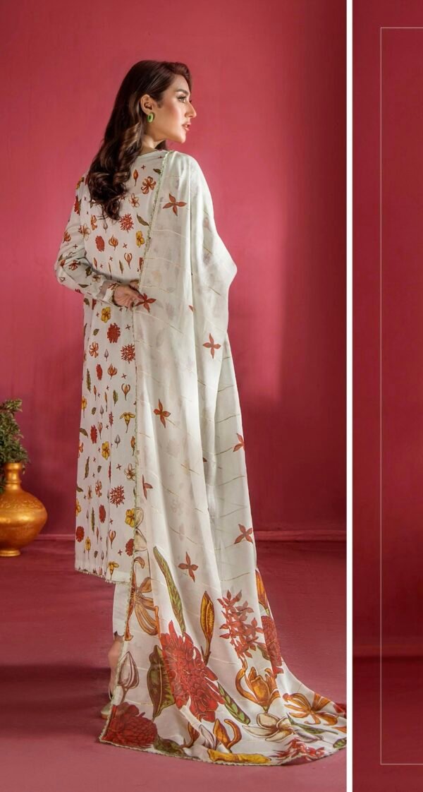 EVELYN by Gull Jee - Unstitched 3 Piece Embroidered collection' 25 VOLUME-01 - A07 - Image 2
