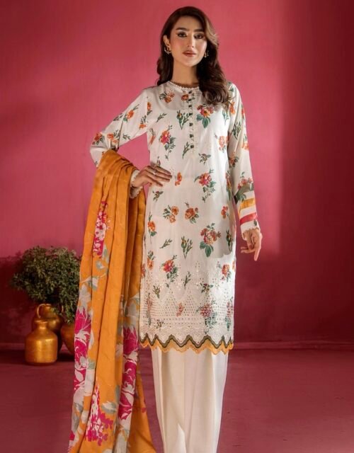 EVELYN by Gull Jee - Unstitched 3 Piece Embroidered collection' 25 VOLUME-01 - A09