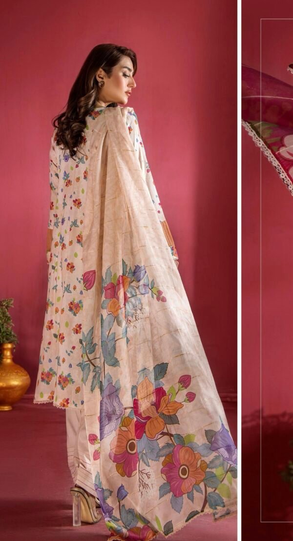 EVELYN by Gull Jee - Unstitched 3 Piece Embroidered collection' 25 VOLUME-01 - A10 - Image 2