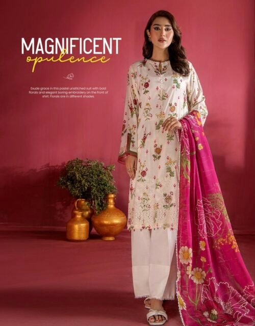 EVELYN by Gull Jee - Unstitched 3 Piece Embroidered collection' 25 VOLUME-01 - A11