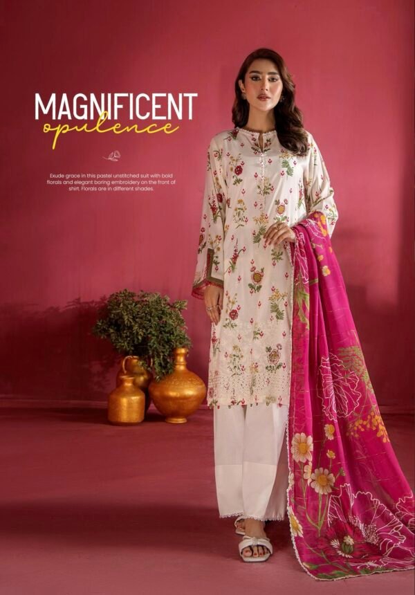 EVELYN by Gull Jee - Unstitched 3 Piece Embroidered collection' 25 VOLUME-01 - A11