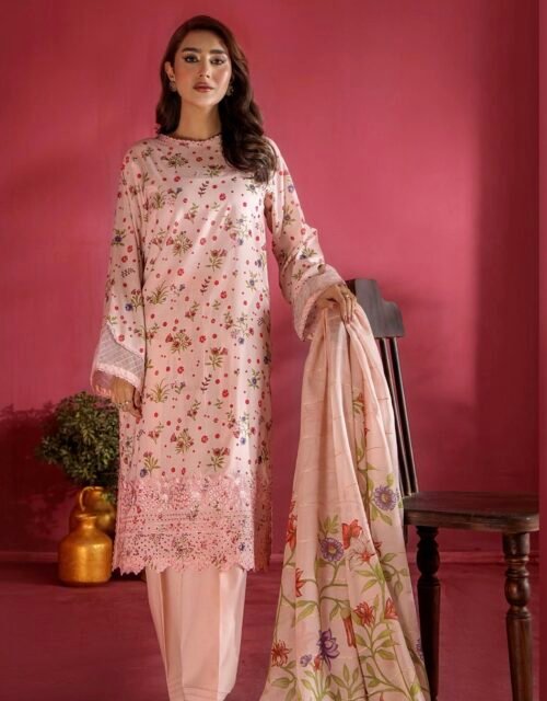 EVELYN by Gull Jee - Unstitched 3 Piece Embroidered collection' 25 VOLUME-01 - A12