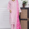 Amyrah By Sada Bahar Stitched 3 Piece Embroidered Festive Collection - Pink