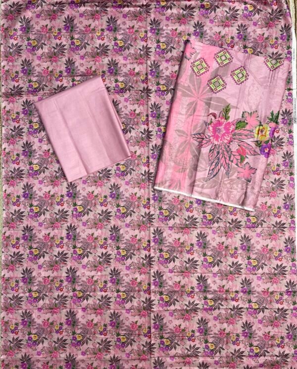 Al Karam Kasturi Printed Unstitched 3 Piece Lawn Collection 2025 - D2