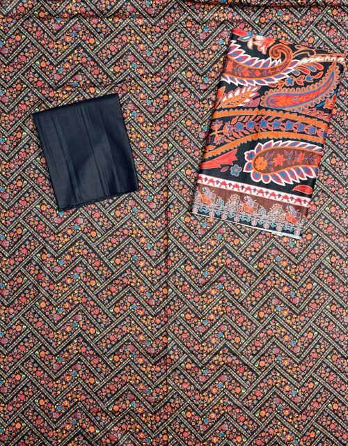 Al Karam Kasturi Printed Unstitched 3 Piece Lawn Collection 2025 - D8