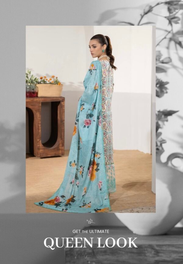 Premium MAHAJAL by GULL JEE - Unstitched 3 Piece Collection | VOL-03 - A01 - Image 2