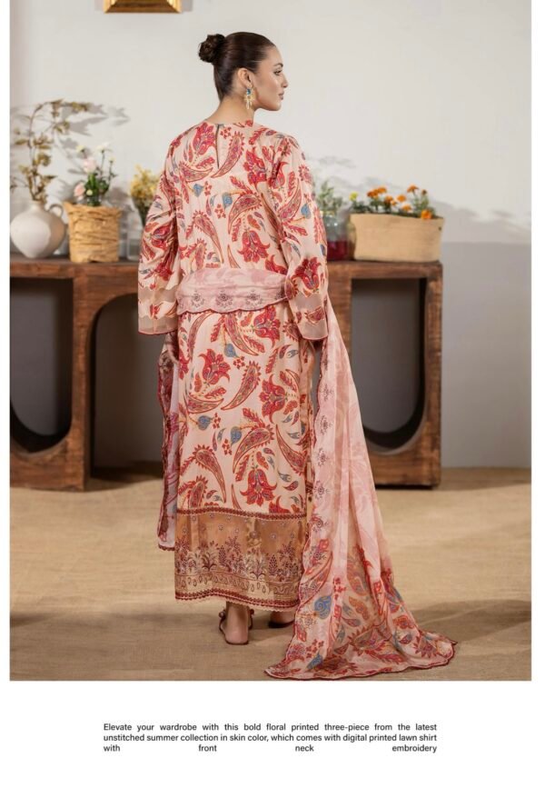 Premium MAHAJAL by GULL JEE - Unstitched 3 Piece Collection | VOL-03 - A05 - Image 2