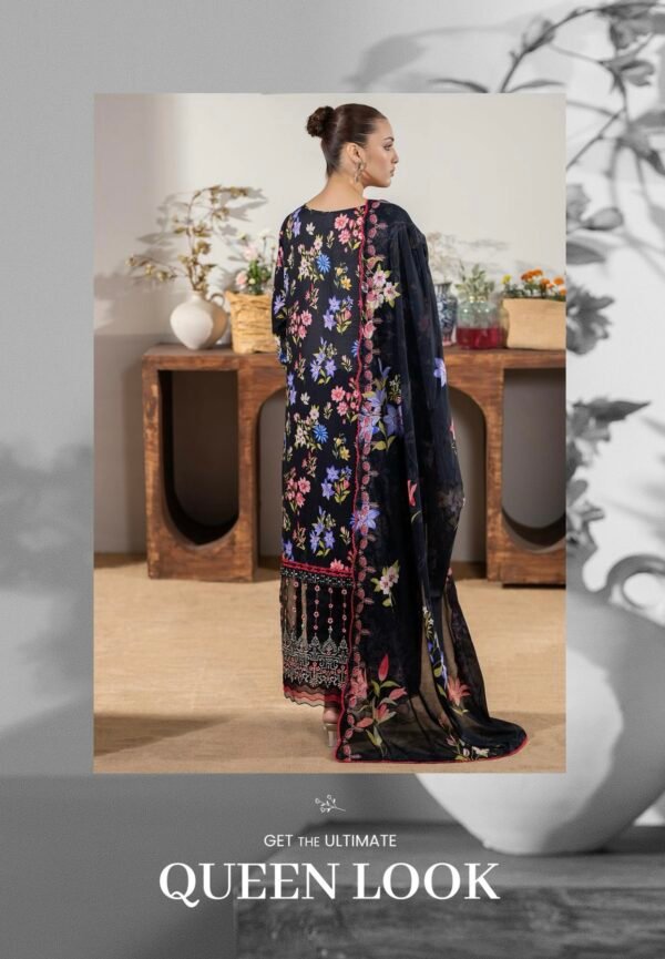 Premium MAHAJAL by GULL JEE - Unstitched 3 Piece Collection | VOL-03 - A07 - Image 2