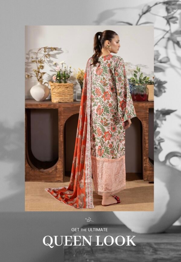 Premium MAHAJAL by GULL JEE - Unstitched 3 Piece Collection | VOL-03 - A10 - Image 2