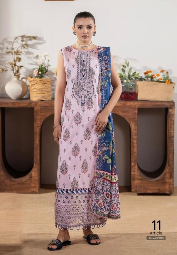 Premium MAHAJAL by GULL JEE - Unstitched 3 Piece Collection | VOL-03 - A11