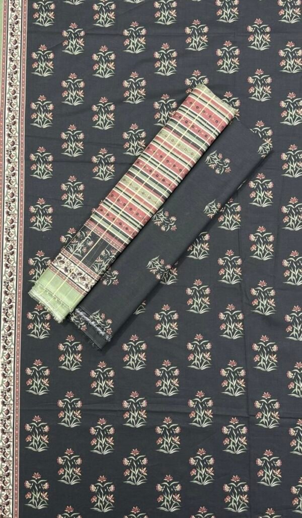 Bin Saeed Unstitched Digital Printed Summer Lawn Collection 2025 - D90