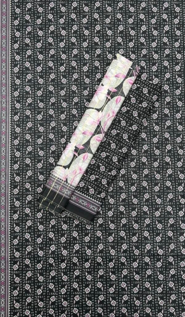 Bin Saeed Unstitched Digital Printed Summer Lawn Collection 2025 - D89