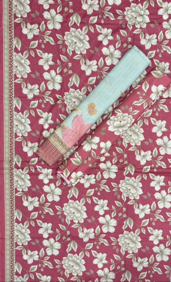 Bin Saeed Unstitched Digital Printed Summer Lawn Collection 2025 - D112