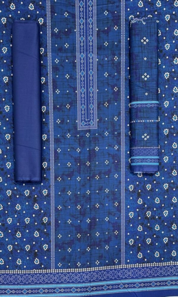 Bin Saeed Unstitched Digital Printed Summer Lawn Collection 2025 - D116