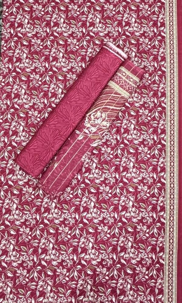 Bin Saeed Unstitched Digital Printed Summer Lawn Collection 2025 - D98
