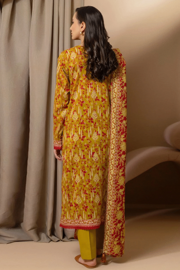 Zellbury Unstitched 3 Piece Printed Lawn Collection'2025 - D06 - Image 3