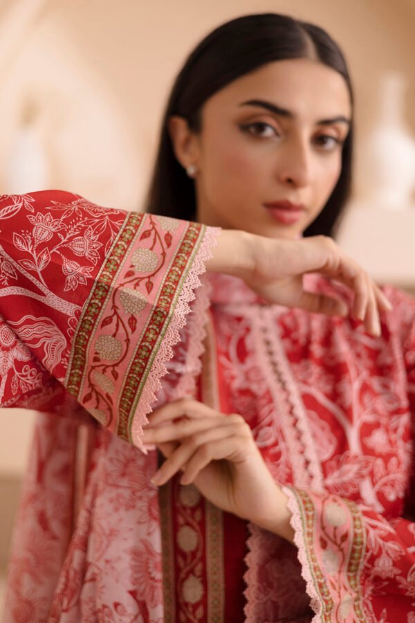 Zellbury Unstitched 3 Piece Printed Lawn Collection'2025 - D12 - Image 2