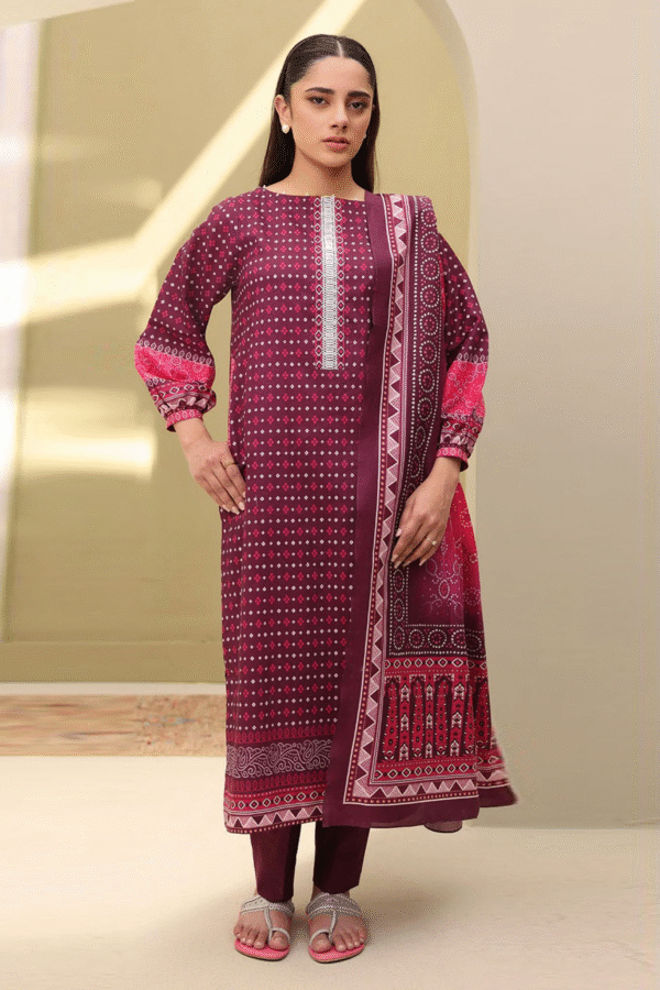 Zellbury Unstitched 3 Piece Printed Lawn Collection'2025 - D21