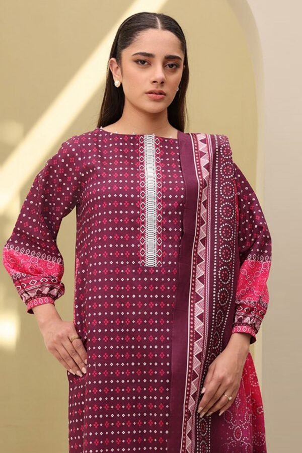 Zellbury Unstitched 3 Piece Printed Lawn Collection'2025 - D21 - Image 2