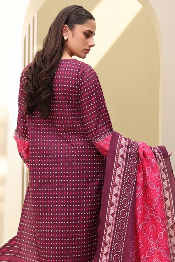 Zellbury Unstitched 3 Piece Printed Lawn Collection'2025 - D21 - Image 3