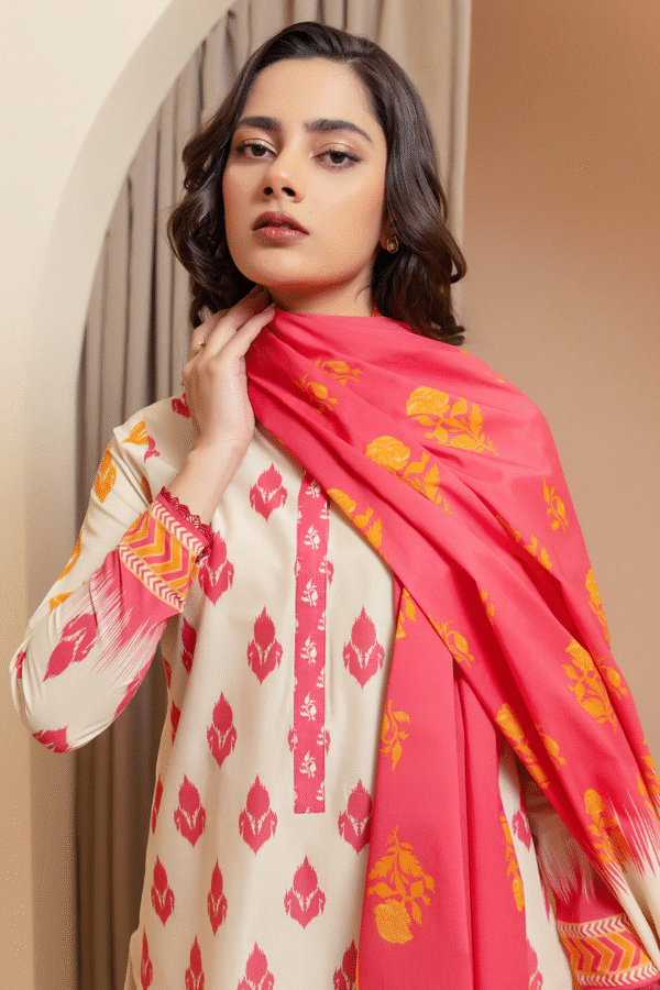 Zellbury Unstitched 3 Piece Printed Lawn Collection'2025 - D23 - Image 2