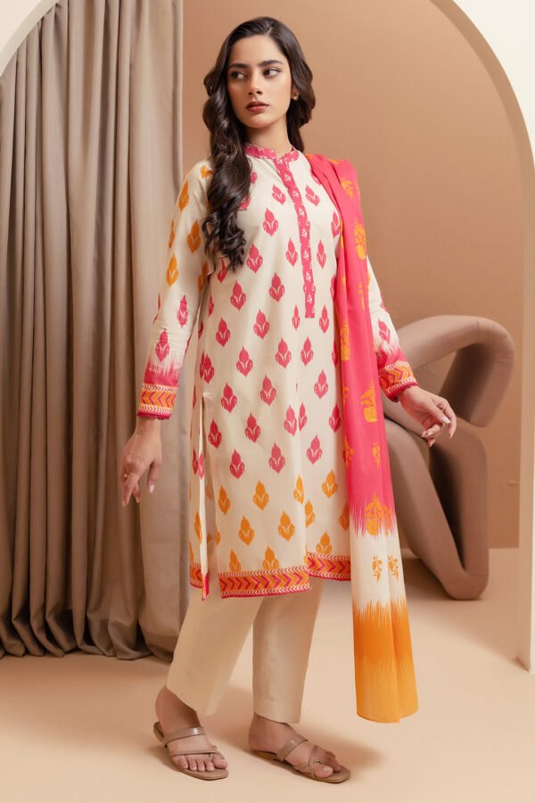 Zellbury Unstitched 3 Piece Printed Lawn Collection'2025 - D23