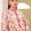 Zellbury Unstitched 2 Piece Printed Lawn Collection'2025 ( SHIRT DUPATTA)- D04 - Image 2