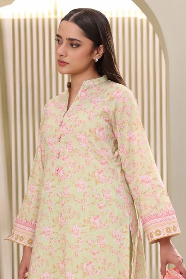 Zellbury Unstitched 3 Piece Printed Lawn Collection'2025 - D04 - Image 2