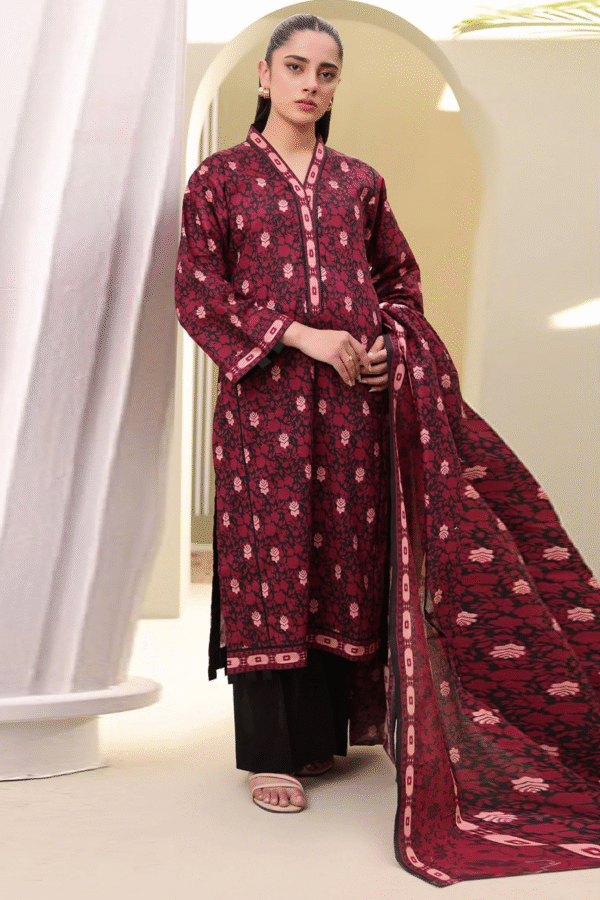 Zellbury Unstitched 3 Piece Printed Lawn Collection'2025 - D20