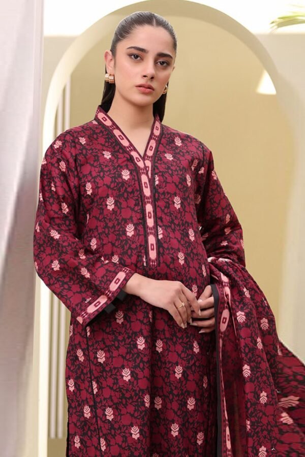 Zellbury Unstitched 3 Piece Printed Lawn Collection'2025 - D20 - Image 2