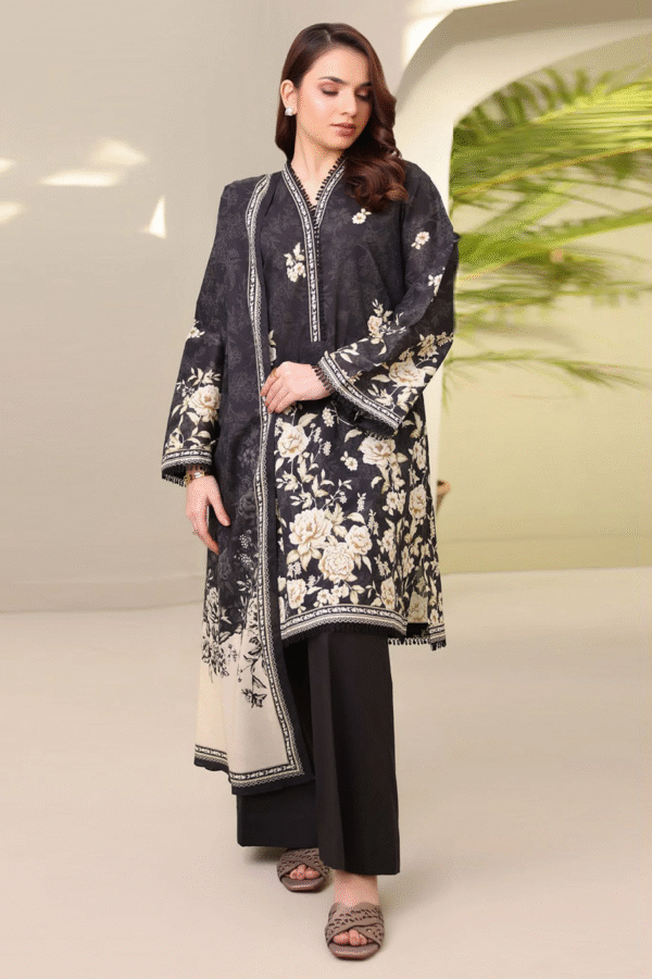 Zellbury Unstitched 3 Piece Printed Lawn Collection'2025 - D22