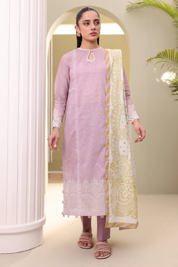 Zellbury Unstitched 3 Piece Printed Lawn Collection'2025 - D24