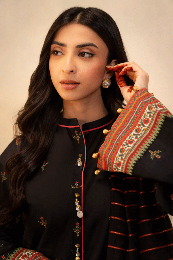 Zellbury Unstitched 3 Piece Printed Lawn Collection'2025 - D27 - Image 4