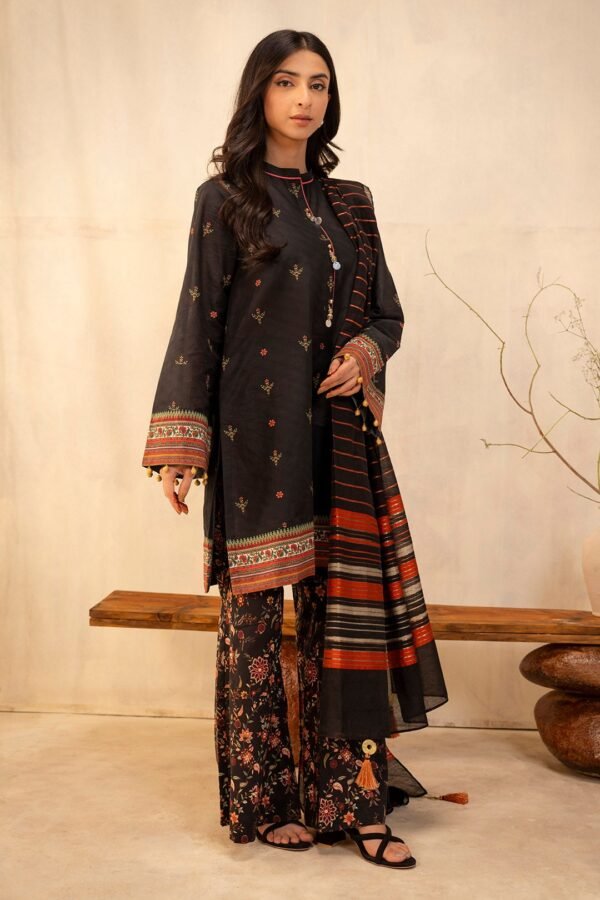Zellbury Unstitched 3 Piece Printed Lawn Collection'2025 - D27